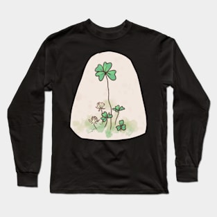 Cancer clover Long Sleeve T-Shirt